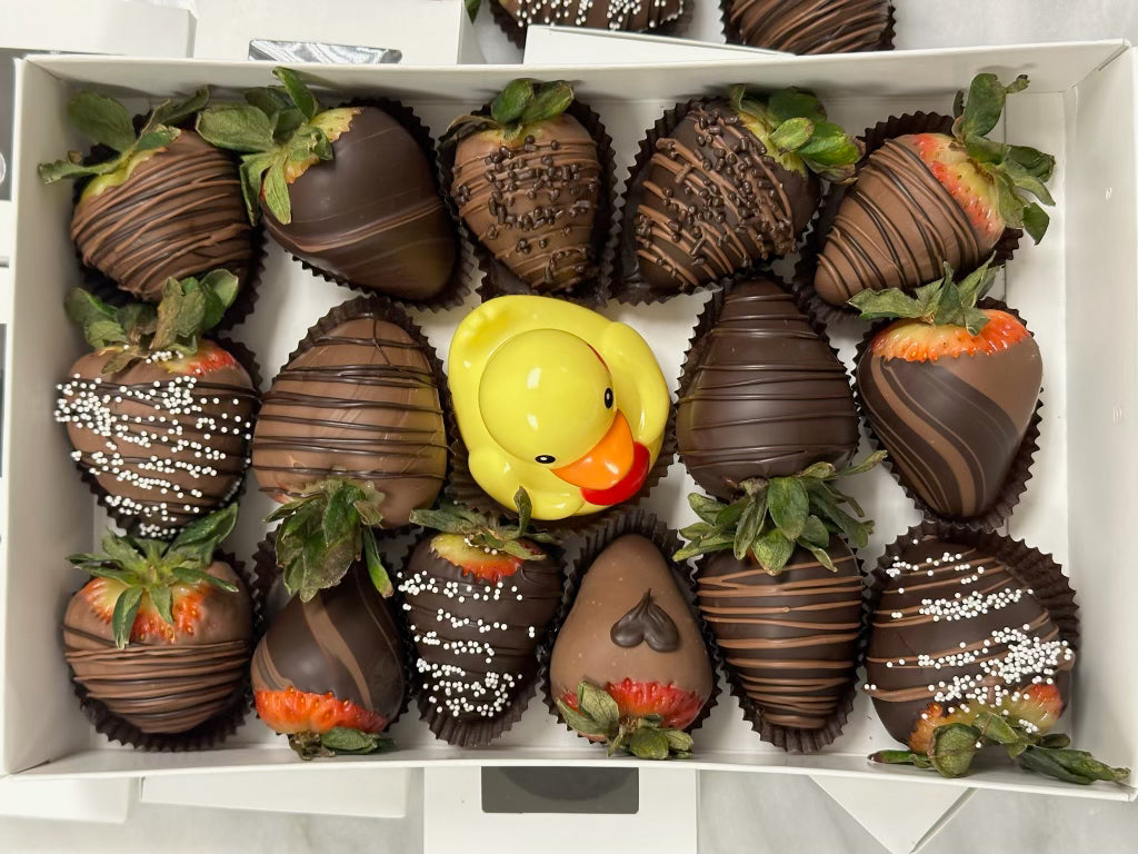 Valentine’s Chocolate-Covered Strawberries