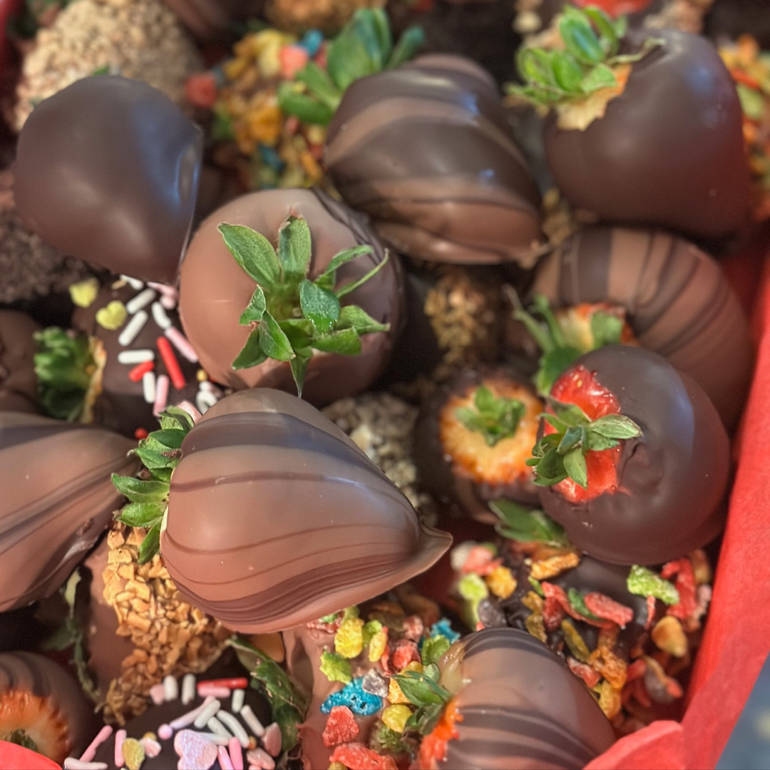 Valentine’s Chocolate-Covered Strawberries