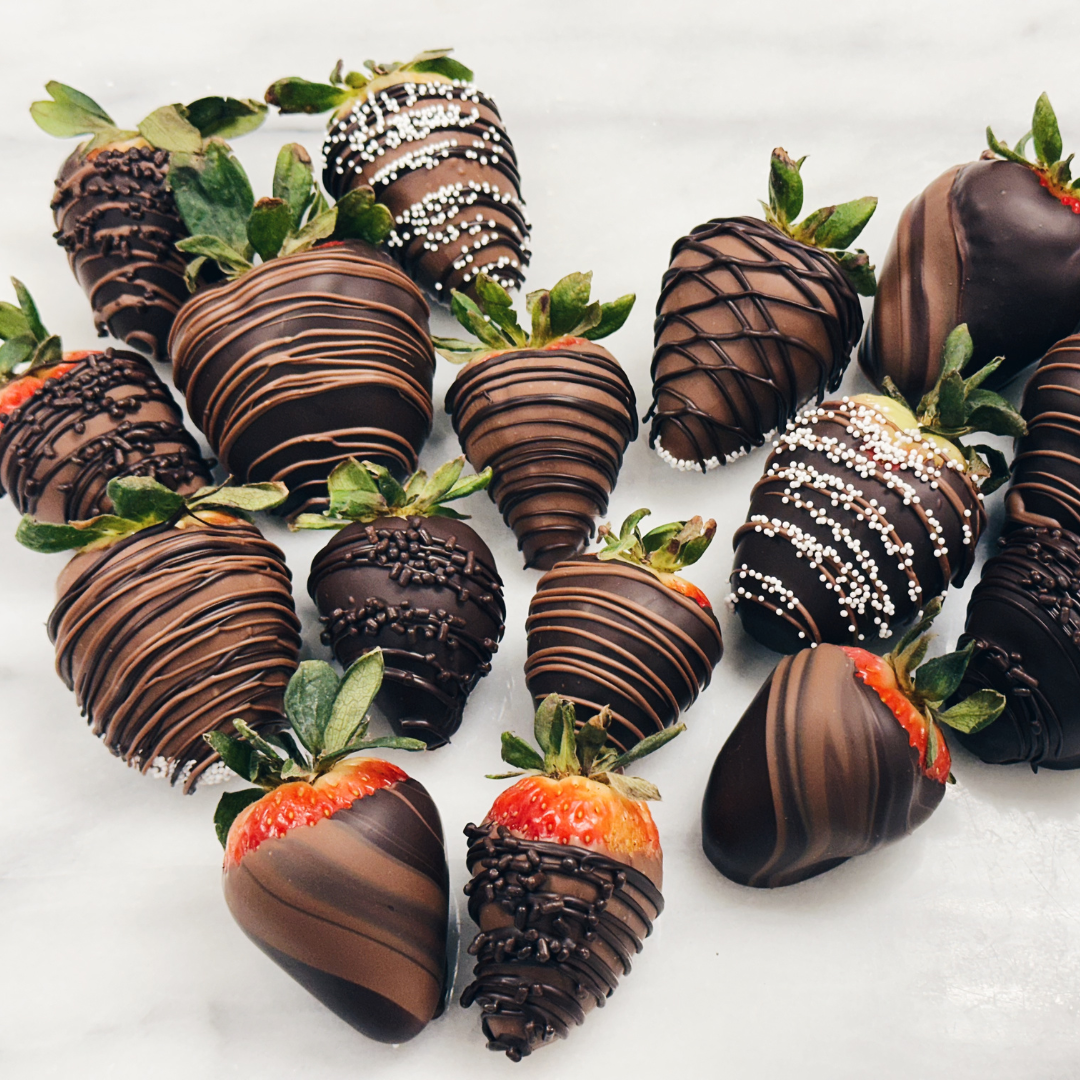 Valentine’s Chocolate-Covered Strawberries